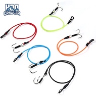 HooCrawler 1/10 RC Crawler Kinetic Winch Strap, Escape Rope Rescue Trailer Hook for Axial SCX10 I II