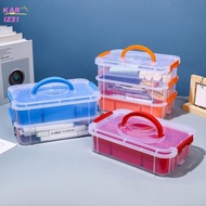 KARIZ Multi-functional Storage Box, Trumpet-Shaped Transparent Plastic Organizer , Storage Container