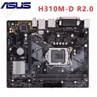Original ASUS PRIME H310M-D R2.0 LGA1151 DDR4 H310 Supports 8th to 9th generation processors