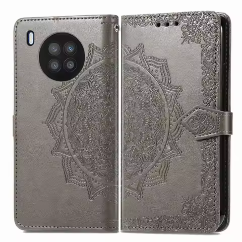 Floral Leather Wallet Case For Huawei Nova Y61 Y70 Y90 5T 7i 8i 8 9 SE 10 Pro 11 11i Y9S Y5 Y6 Y7 Y9