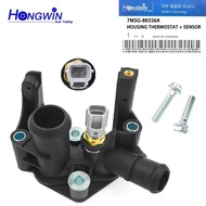 OEM NO.: 7M5G-8K556-A 7M5G-8K556-AC Thermostat Housing Coolant Water Fits Ford Fiesta Focus CB8 C-Ma