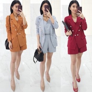 3 in 1 PREMIUM Yoon blazer set/Women's blazer Suit/bangkok blazer