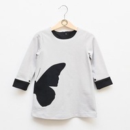 my little star 蝴蝶 有機棉洋裝