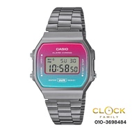 Casio Analog Vintage Silver Stainless Steel Unisex Watch A168WERB-2A