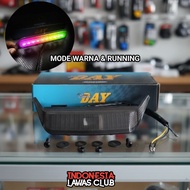 LED HeadlightDAY Running & Color ModeINFINITY Lampu Led Motor Lampu Motor