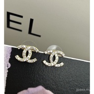 Square Diamond Letter Crystal Diamond Earrings Earrings WJZJ