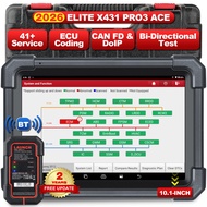 LAUNCH X431 PRO3 ACE Car Diagnostic Tool Key Programming ADAS Topology Map CAN FD Full System OBD2 S