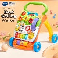 VTech Baby Walker - Toddler Sit To Stand Learning Walker Music Toys  - Orange