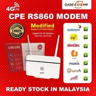 4G Modified Unlimted WIFI Hotspot SimCard Router Modem for All Malaysia Telco 4G LTE RS860