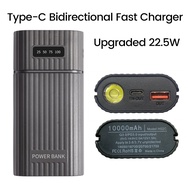 FocusAi 18650 21700 DIY Power Bank Box No Soldering PD Multi-protocol Fast Charging 18650 21700 USB 