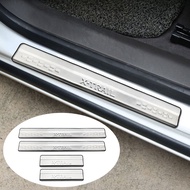 Car Door Sill Scuff Plate for Nissan X-Trail X Trail XTrail T32 2014-2021 Sill Pedal Trim Stainless 
