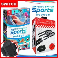 任天堂 Switch Sports 運動(台灣公司貨-中文版)+12合1全運動體感配件組
