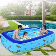 Kids 3 Rings Inflatable Swimming Pool 180cm / 305cm