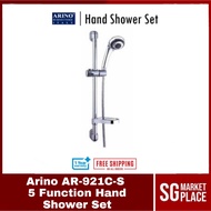 Arino 5 Function Hand Shower Set with Sliding Bar | AR-921C-S | Free Shipping | 1 Year Warranty