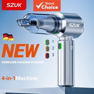 SZUK Car Vacuum Cleaner Handheld Cordless Strong Suction Travel Portable Gap Cleaning Multiple Nozzl