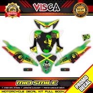 Decal Mio Smile Sporty Full Body  Stiker Mio Smile Sporty Full Body Bob Marley