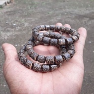 gelang kayu liwung macan tutul loreng