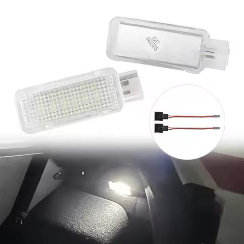 For Audi A3 8P A4 B6 A6 C6 Waterproof 6000K Car Interior Light Car White LED Courtesy Door/trunk/Foo
