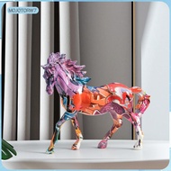 [mojotorw7] Horse Statue Resin Animal Sculpture Horse Sculpture for Bedroom Office Decor