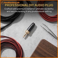 FTY   UWP-D21/D22 Microphone 3.5mm M6 Thread Stereo Ja Plug N