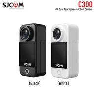 SJCAM C300 4K Dual Touchscreen Action Camera มาพร้อมจอทัชสกรีนที่ด้านหน้า แถมฟรี แบต 2ก้อน + แท่น 1