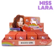 {24ตลับ} HASAYA GIRL Unicorn Color Blusher บลัชออนยูนิคอร์น เนื้อแมทต์ ให้พวงแก้มดูสดใส no.JH3735