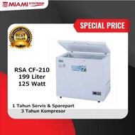 Chest Freezer Cf-210 Rsa freezer Box 200 Liter Rsa Cf 210