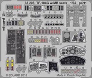 【AKO HOBBY】Eduard 33203 1/32 義大利TF-104G馬丁貝克用座艙細部升級套件 *** 下標前