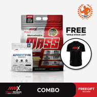 MMX MASS 13lbs + MMX CREATINE.PACK JIMATCOMBOBULKINGNAIK BERAT BADANPROMOTIONHALAL PRODUCTFAST SHIPI