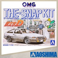 Aoshima 1/32 Initial D Fujiwara Takumi AE86 Hachiroku No.CM1 The Snap Kit 06469 Car Plastic Model Ve