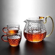 Glass Teapot Heat Resistant Filter Flame Infuser Teapot 600ml - HM5