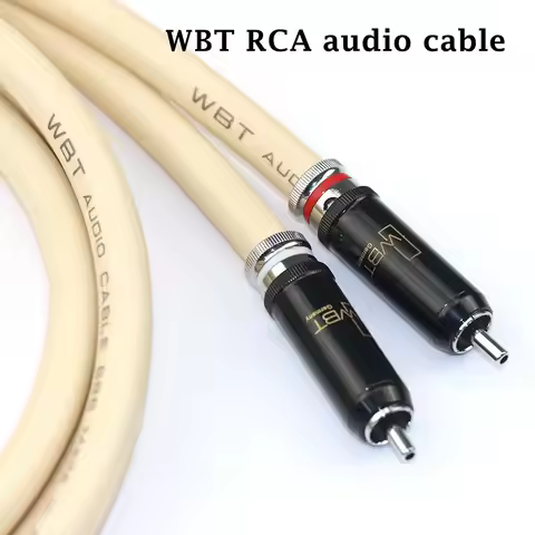 Germany WBT-888 high purity oxygen free copper two core audio cable HiFi power amplifier CD connecti