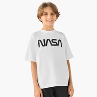 Babyshop Nasa Crew Neck Short Sleeves T-Shirt With Typographic Print