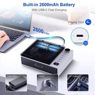 Portable Cd Player Wireless Bluetooth Speakers FM Radio Music Album Player Home CD Machine English A