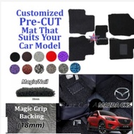 Mazda CX-5 18MM Customized PRE CUT PVC Coil Floor Mat Anti Slip Carpet
