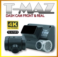 T-MAZ TZ-X70FR 4K DASH CAM REAR CAM DUAL VISION