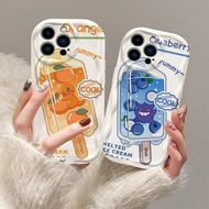 Transparent Clear Casing For Samsung Galaxy S24 S23 S25 Plus S24 S23 S25Ultra S23 S24FE P-Pokemon Po