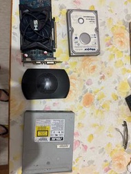 二手电脑零件 打包出售 机械硬盘 光盘读取器 主板