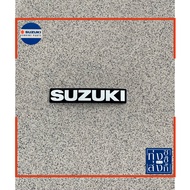 สติกเกอร์ ตรา SUZUKI (สูง12มม.กว้าง69มม.) “SUZUKI“ logo Sticker