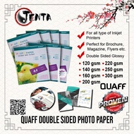 QUAFF Double Side Glossy Photo Paper 120 /140/160/200/220/250/300 GSM