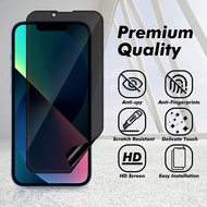 9H Privacy Tempered Glass Anti-Spy Screen Protector Compatible for iPhone 13Pro Max 12 11Pro Max Tem