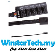 1 To 5 4-Pin Molex TX4 PWM CPU Cooling Cooler Fan Splitter Cable