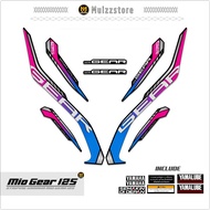 MIO GEAR STRIPING 7 MOTIF/ GEAR 125 STICKER/ YAMAHA GEAR STICKER/ STICKER/ VIRAL MUIZZSTORE/