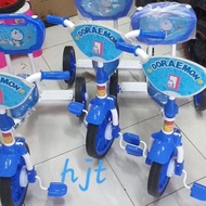 Sepeda Besi Anak Roda Tiga Nakami 3700 Karakter Doraemon Honeyyvooshop