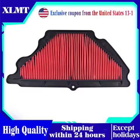 Motorcycle Air Filter Cleaner For Kawasaki ZX600 ZX600P Ninja ZX-6R ZX 600 ZX 600 P ZX6R 1997 2007-2