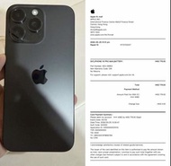 iPhone 15pro max512gb,battery 100黑色鈦金屬，港行，apple 換原廠電，滿血復活，電池健康度100！跟casetify 手機殼，快者得！