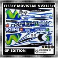 NVX 155 Body Sticker (1) GP Edition - Movistar + FREE GIFT LOGO R15 R25