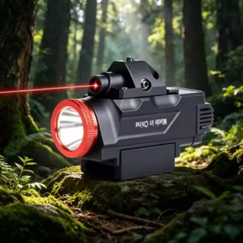 High Brightness Shockproof Adjustable Gun Light Mini Outdoor Aimer Underbarrel Flashlight for Model