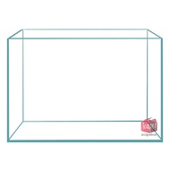 Imported Ready Stock Crystal Clear Glass CC Tank Aquarium Betta Shrimp Aquascape Tank (60cm, 50cm, 4