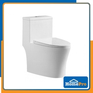 MODERN DEPOT 1P TOILET BOWL GION DUAL FLUSH 3/6L W40xD67xH73CM WHITE (DELIVER TO KL & SELANGOR ONLY)